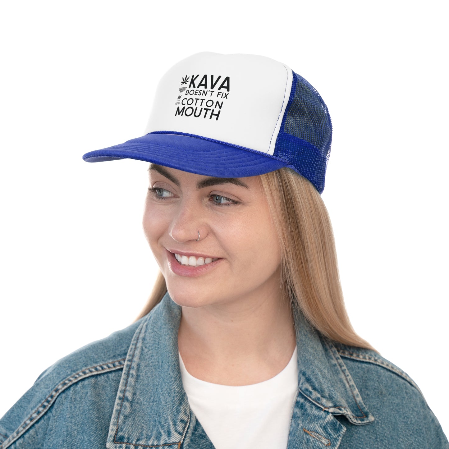 Kava Doesn't Fix Cotton Mouth - Trucker Hat