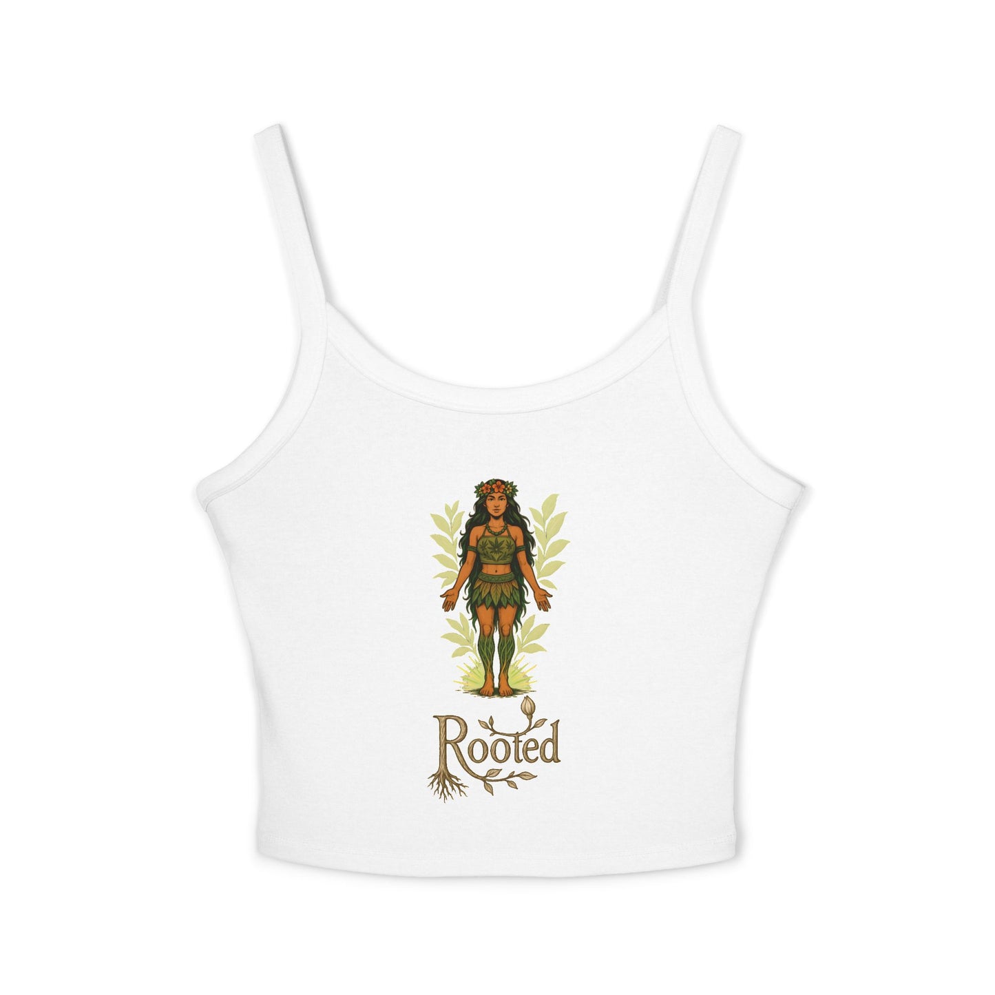 Rooted  - Women's Spaghetti Strap Tank Top