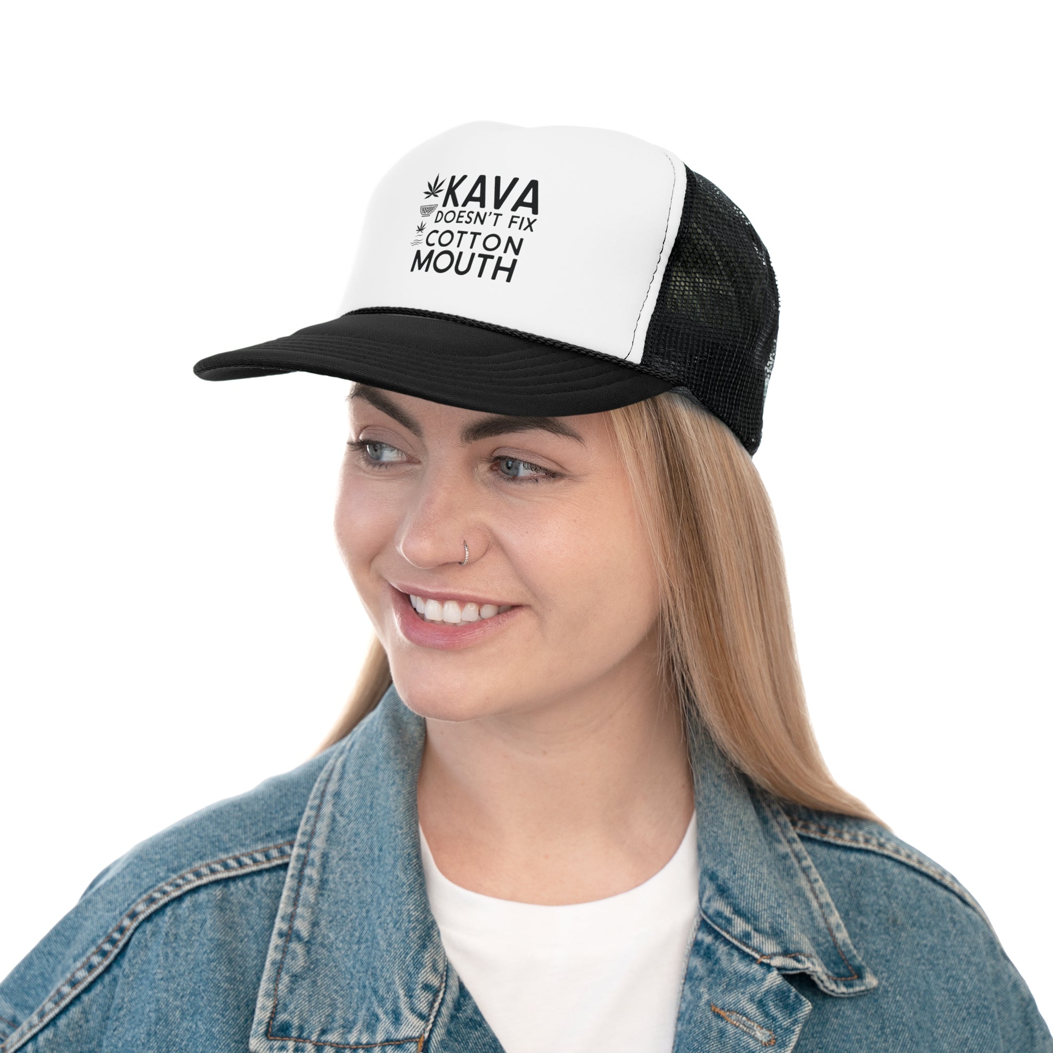 Kava Doesn't Fix Cotton Mouth - Trucker Hat