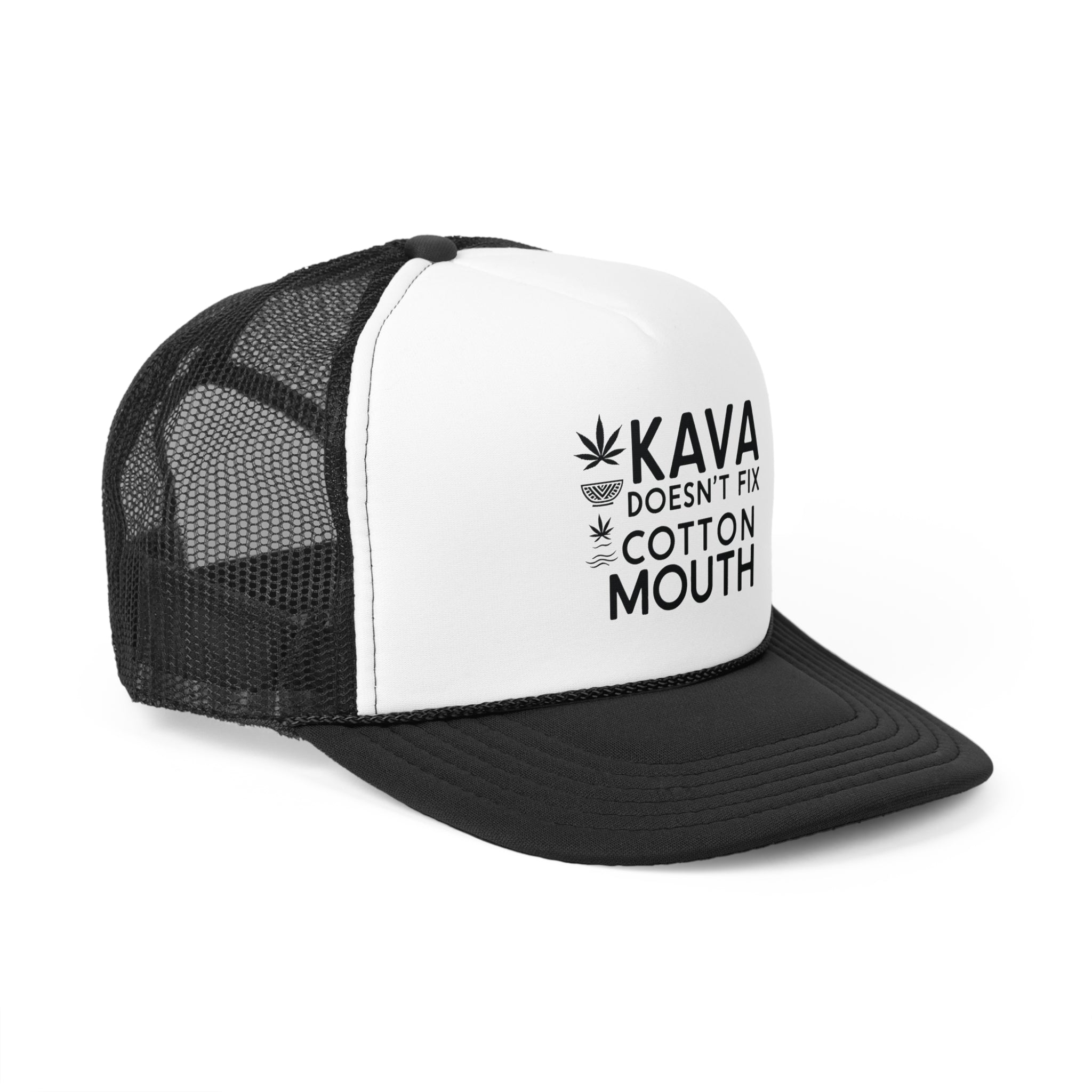 Kava Doesn't Fix Cotton Mouth - Trucker Hat