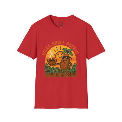 Wake,Shell, Repeat - Unisex Tee