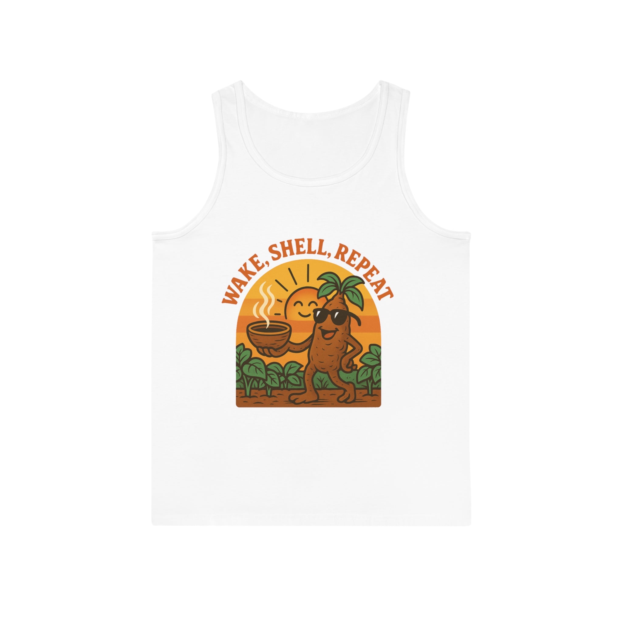 Wake, Shell, Repeat- Tank Top