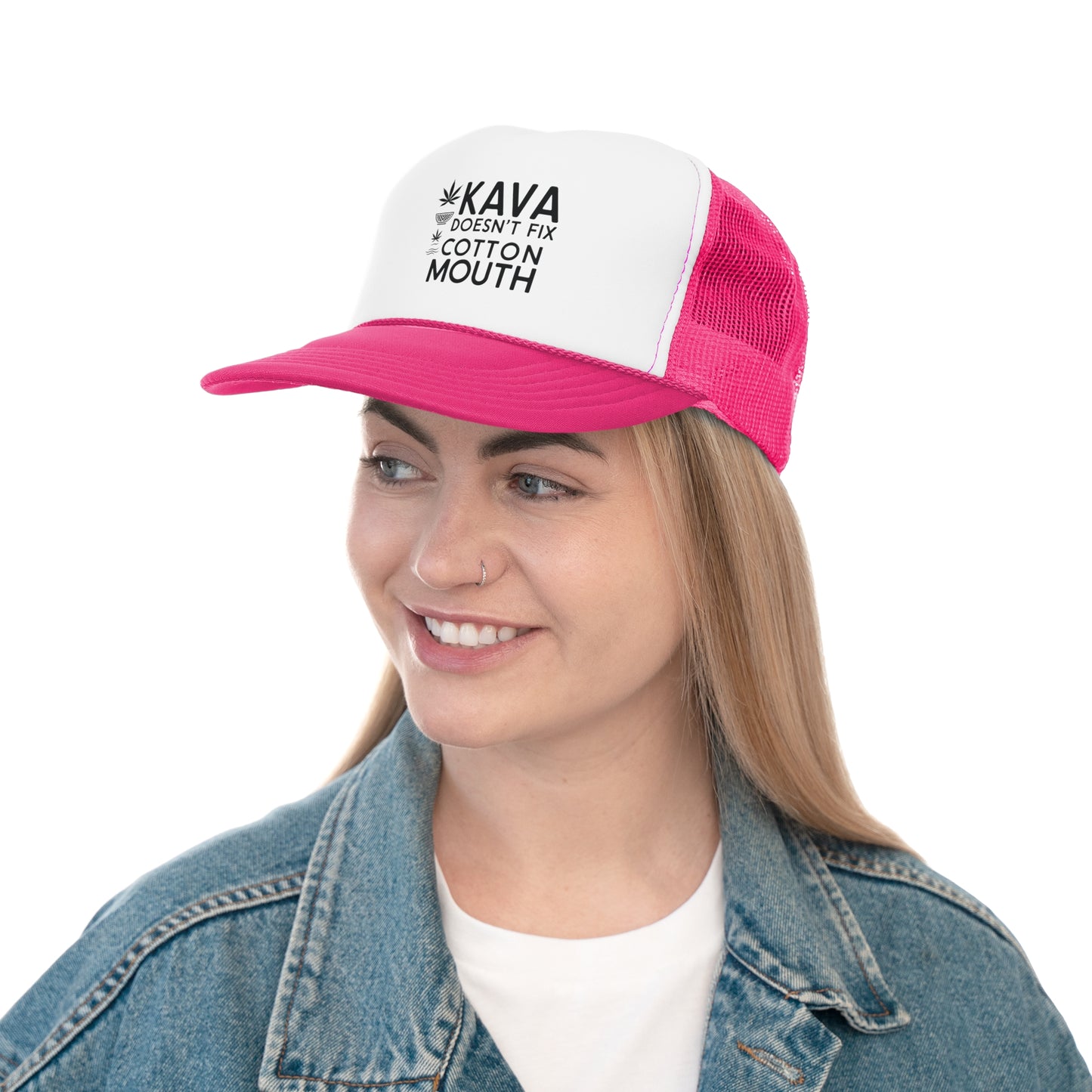 Kava Doesn't Fix Cotton Mouth - Trucker Hat