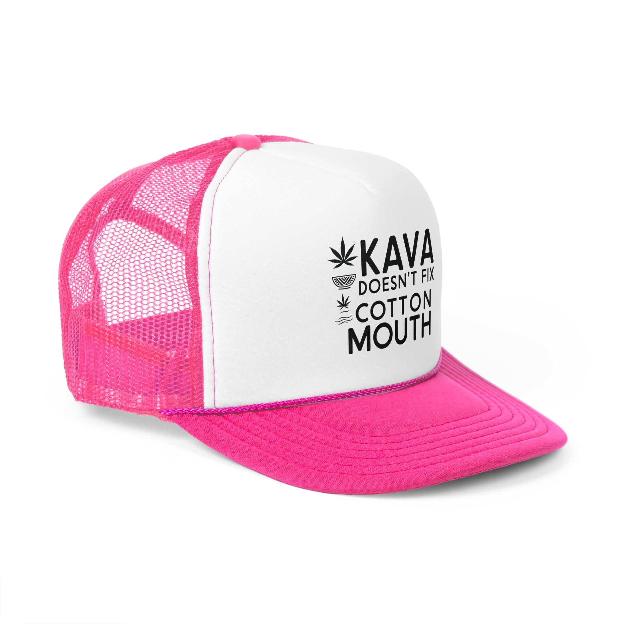 Kava Doesn't Fix Cotton Mouth - Trucker Hat