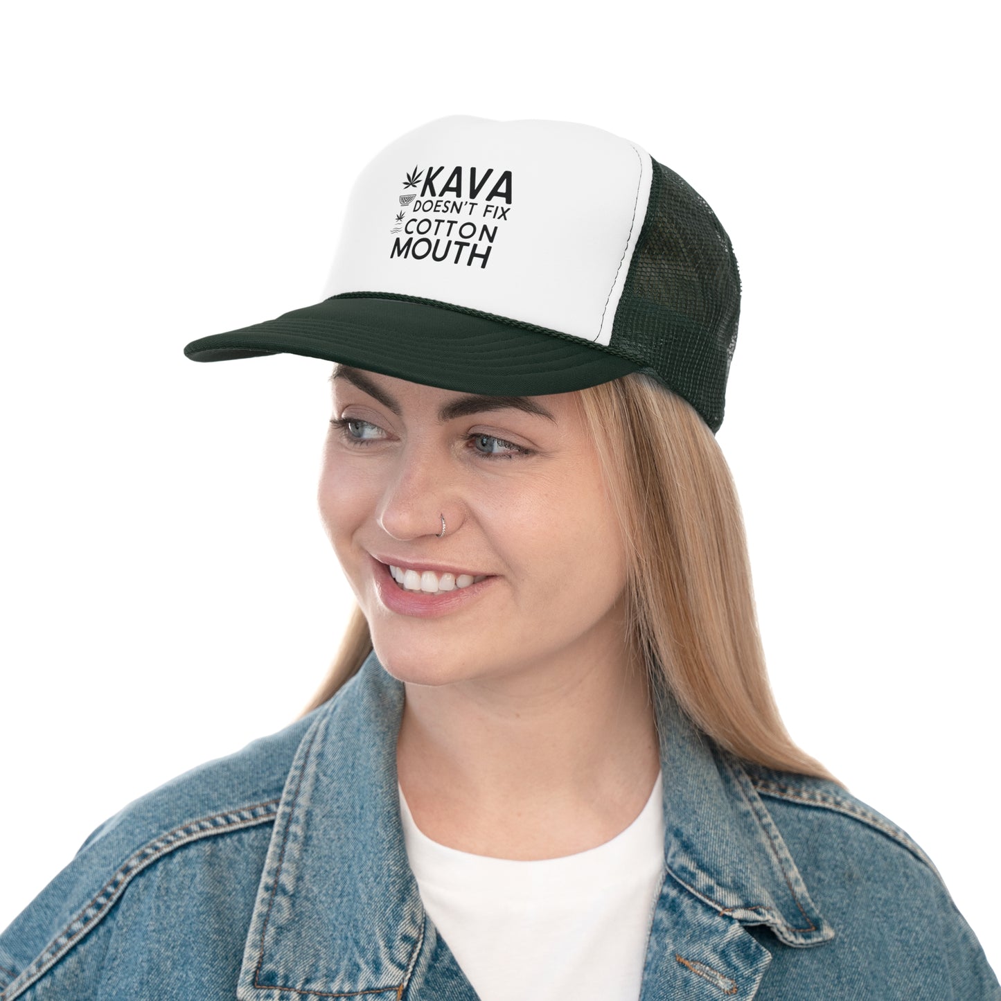 Kava Doesn't Fix Cotton Mouth - Trucker Hat