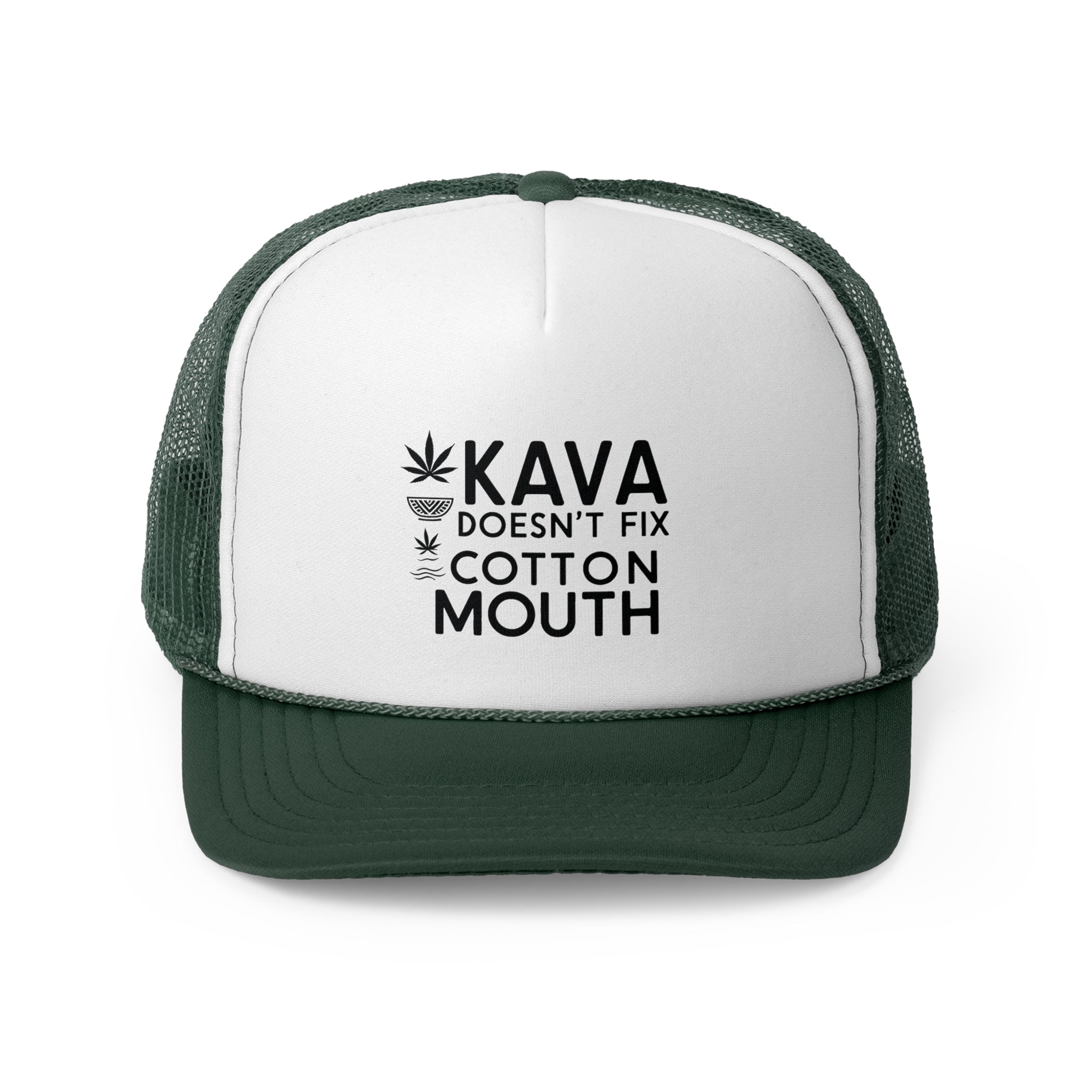Kava Doesn't Fix Cotton Mouth - Trucker Hat