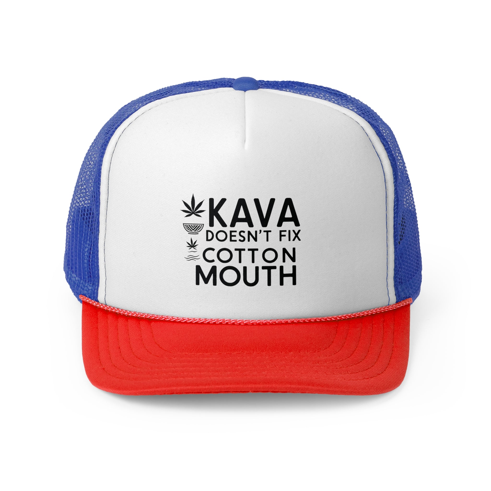 Kava Doesn't Fix Cotton Mouth - Trucker Hat