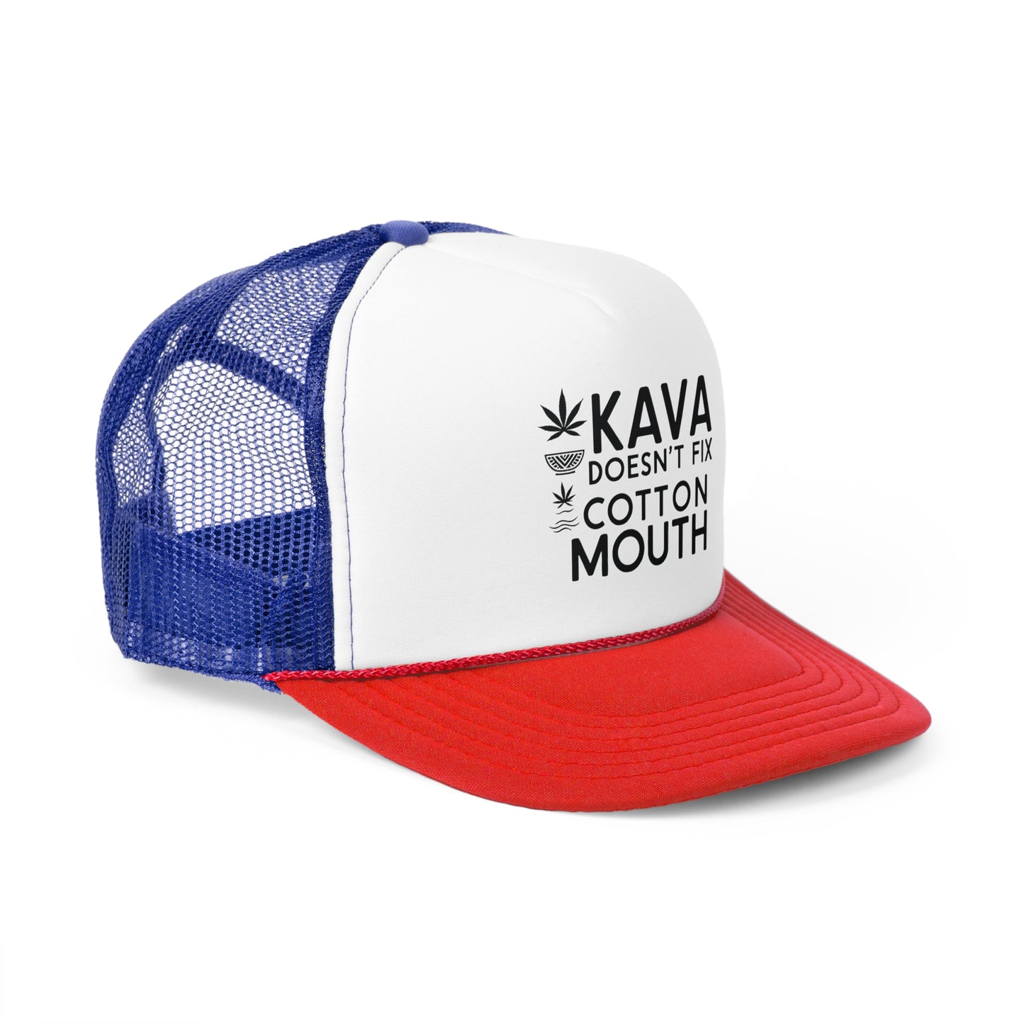Kava Doesn't Fix Cotton Mouth - Trucker Hat