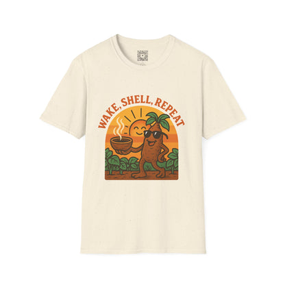 Wake,Shell, Repeat - Unisex Tee