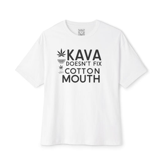 Kava-Inspired Unisex Oversized Tee, Casual Comfort Wear, Gift for Friends, Relaxation Vibe, Trendy Cannabis Apparel