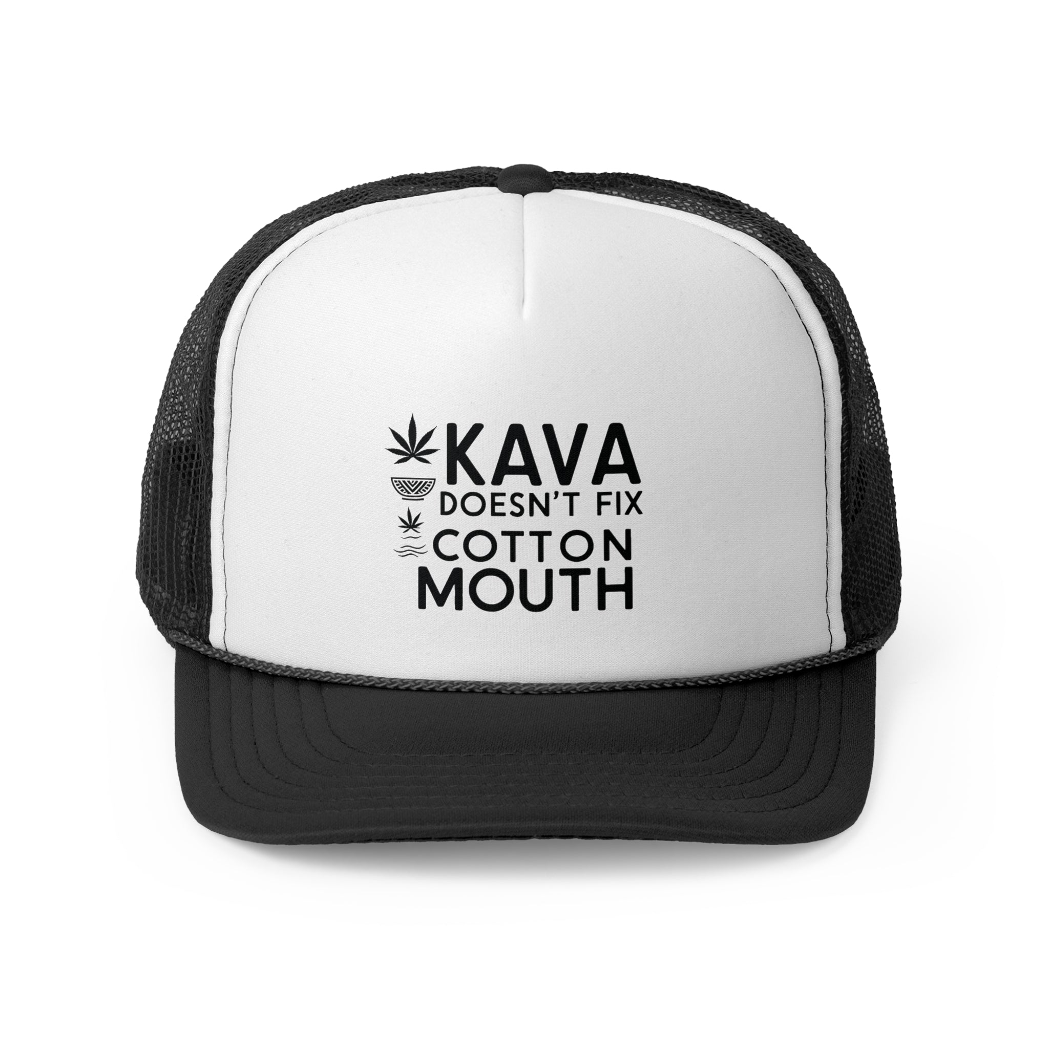 Kava Doesn't Fix Cotton Mouth - Trucker Hat