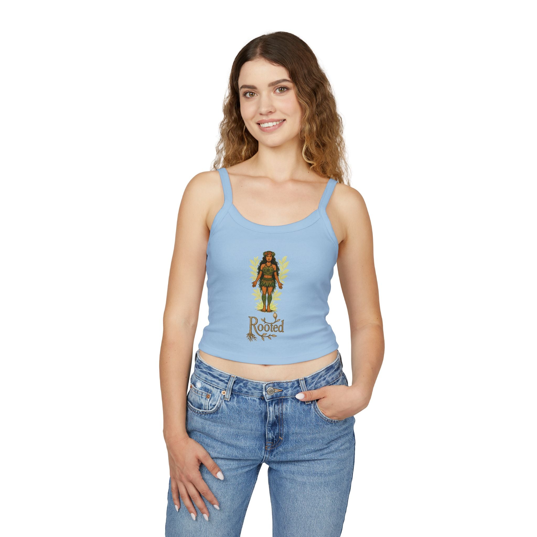 Rooted  - Women's Spaghetti Strap Tank Top