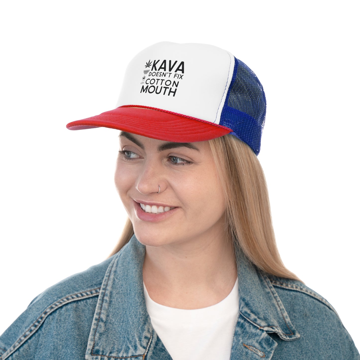Kava Doesn't Fix Cotton Mouth - Trucker Hat