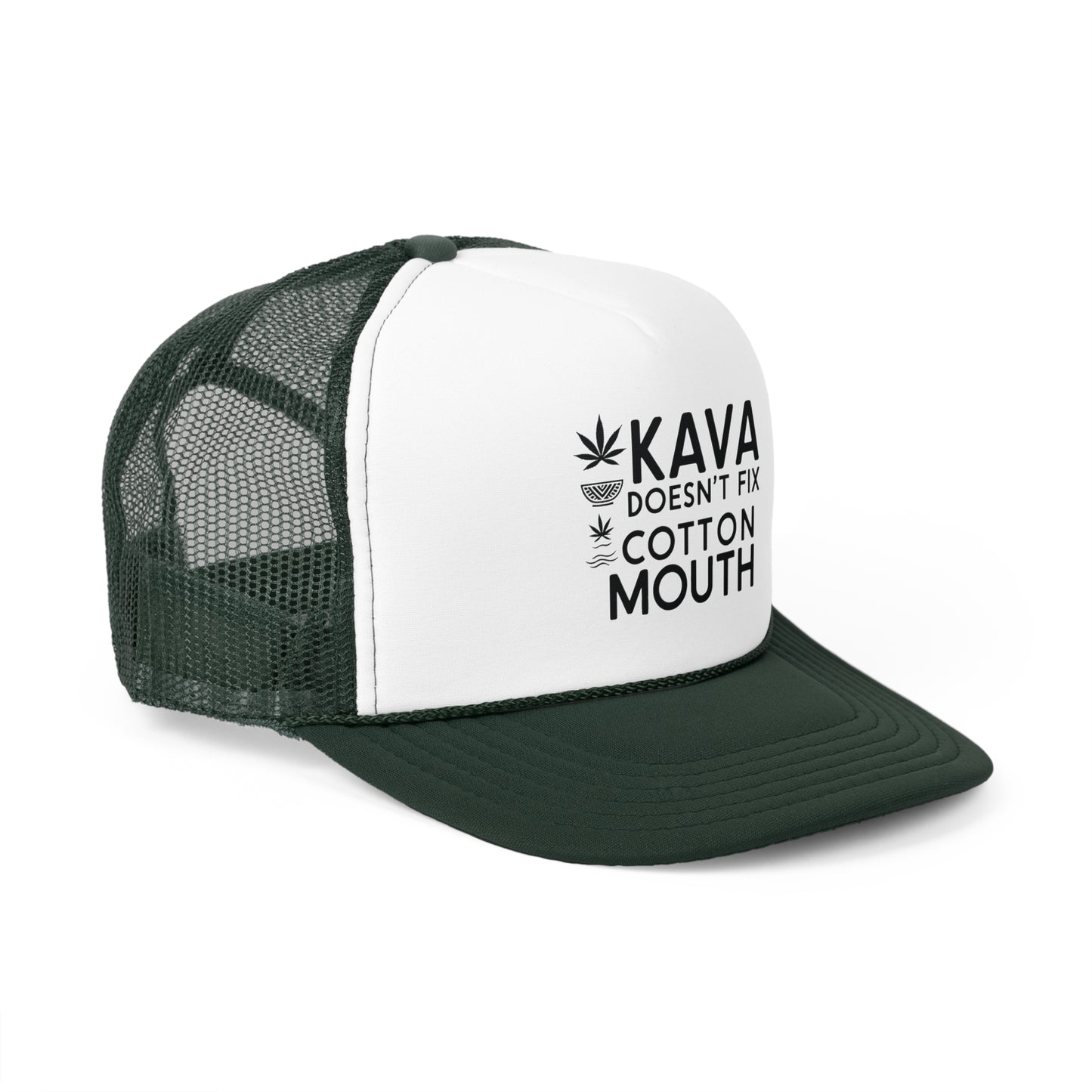 Kava Doesn't Fix Cotton Mouth - Trucker Hat