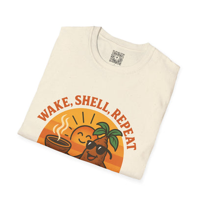 Wake,Shell, Repeat - Unisex Tee